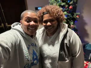 Volunteers building homes for low-income families